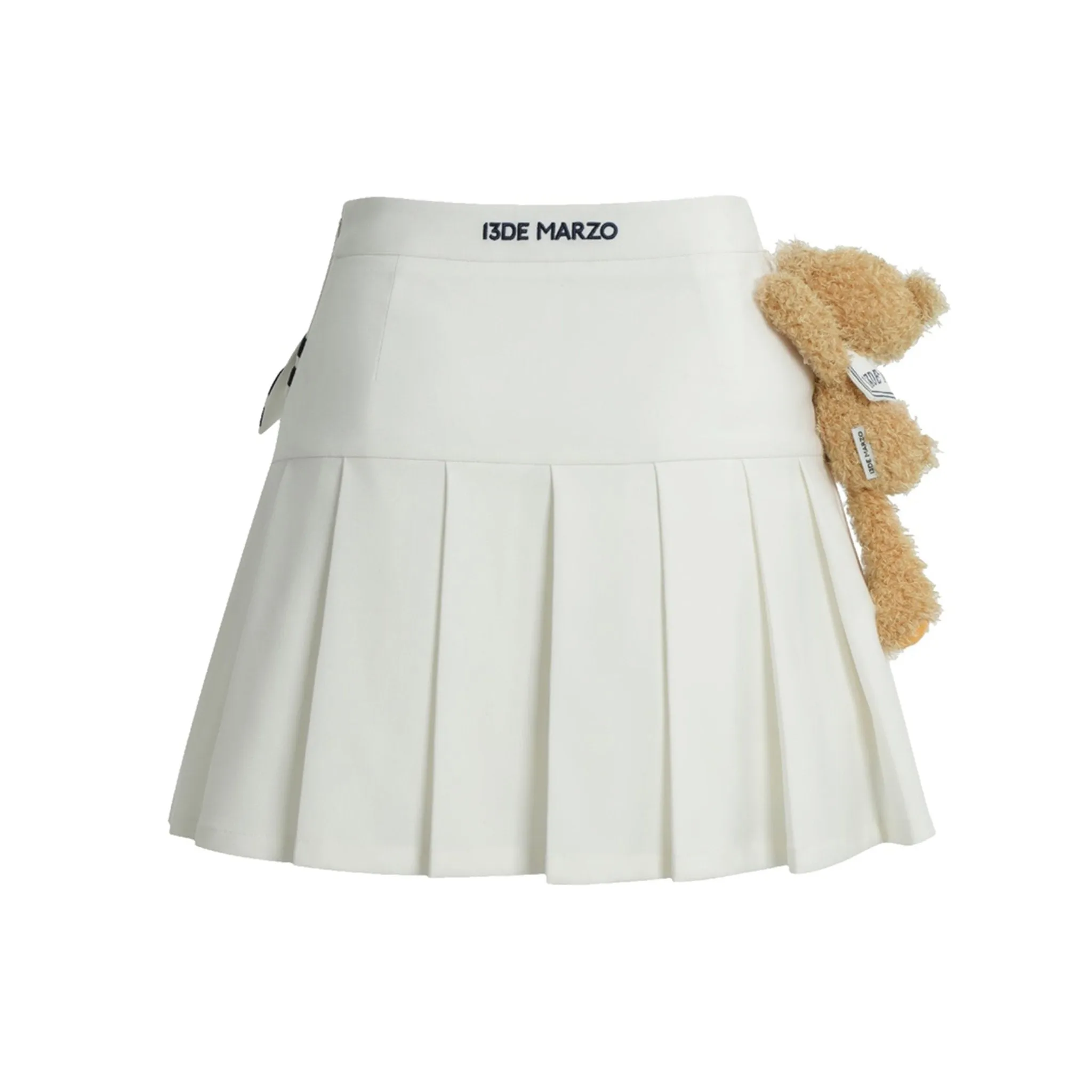 Bear Retro Sailor Dress in White