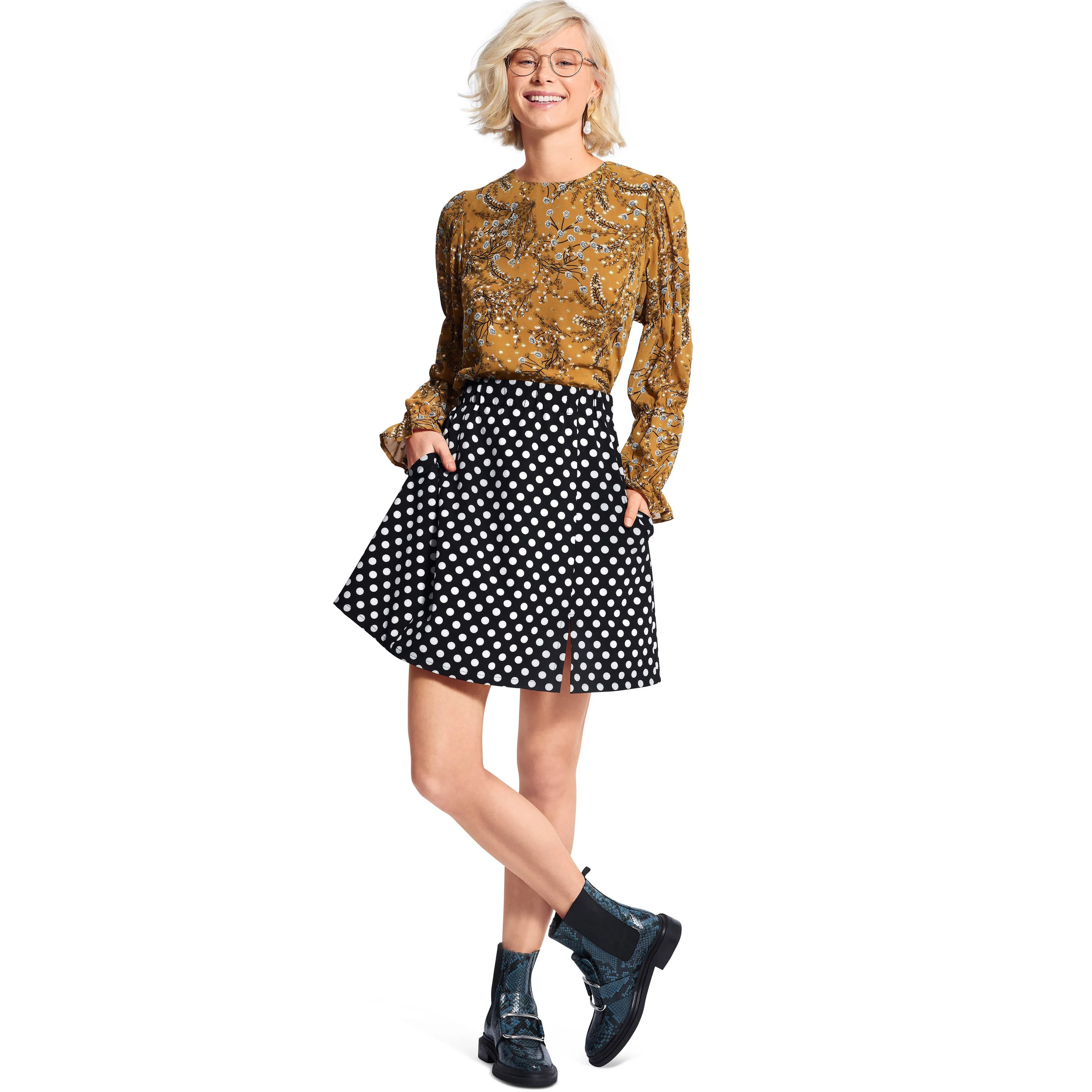 Burda Pattern 6027 Misses' Skirt/Pants