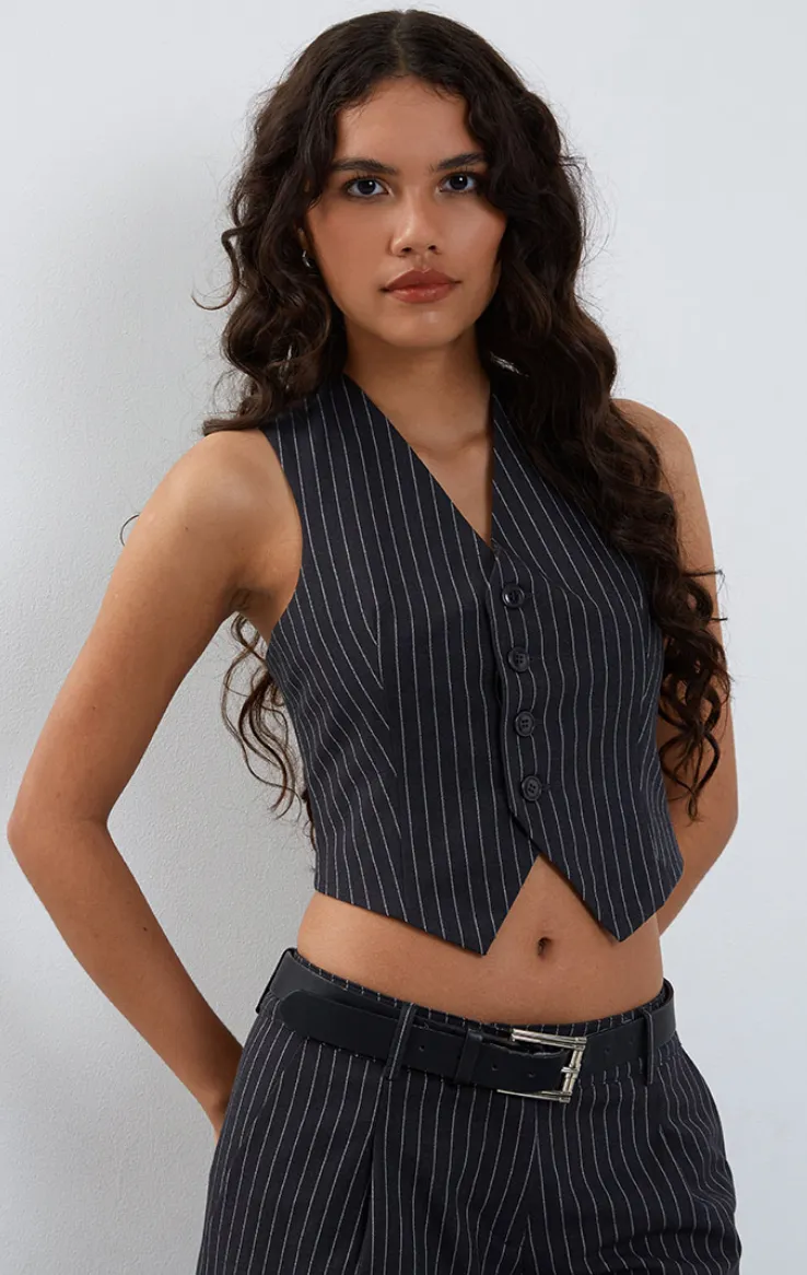 Canta Pinstripe Vest