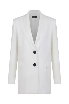 Double-Breasted Linen Jacket (Final Sale)