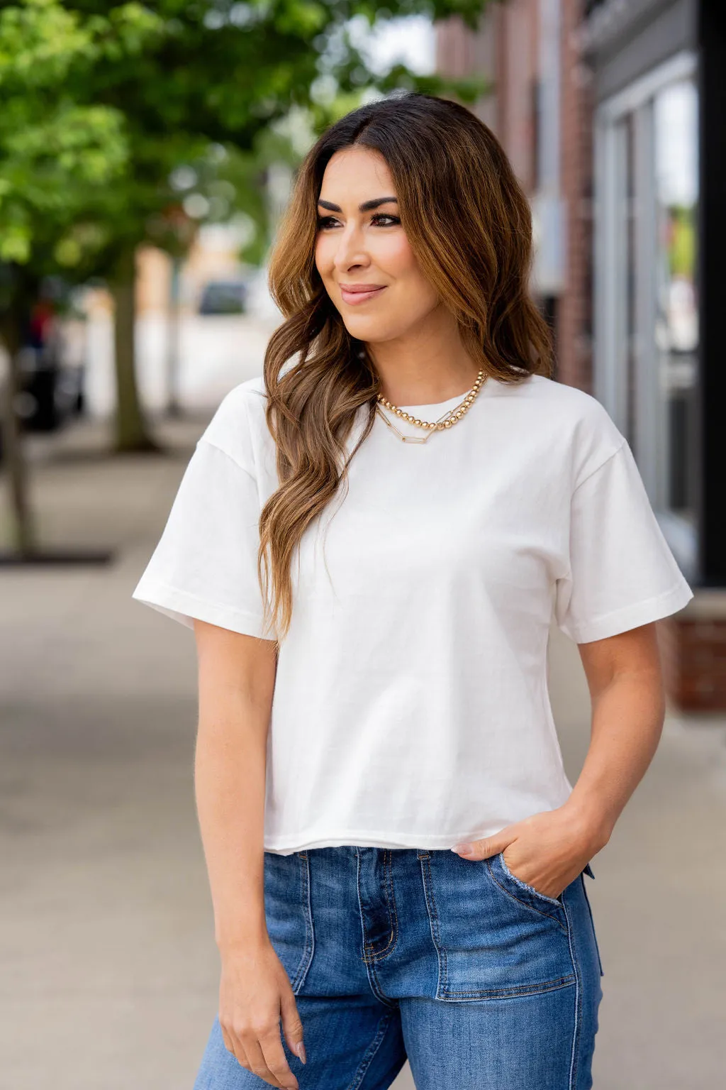 Everyday Cropped Tee