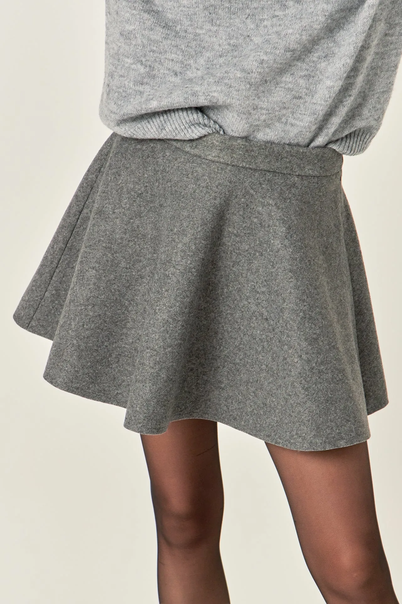 Flare Mini Skirt