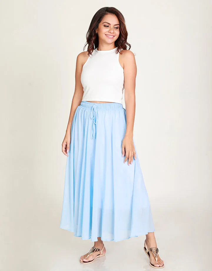 Flared Midaxi Skirt