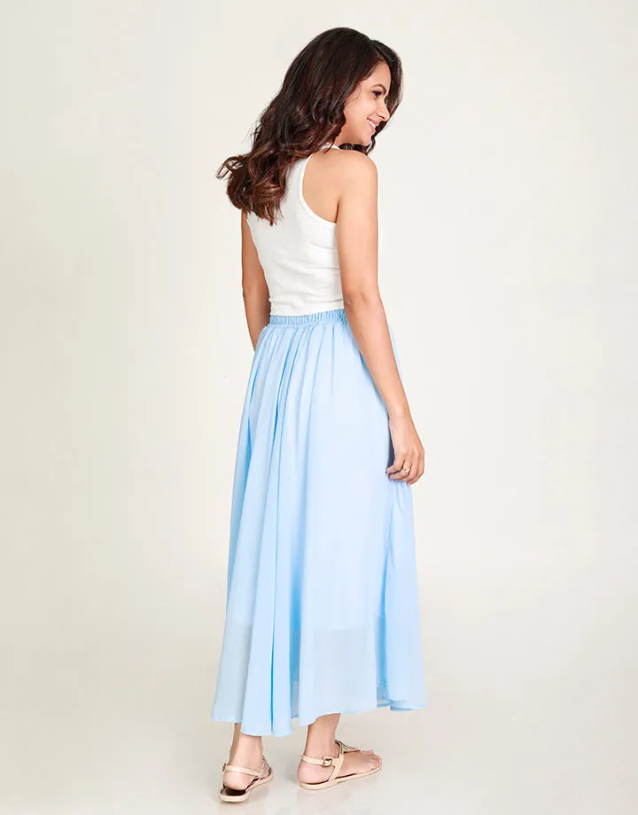 Flared Midaxi Skirt