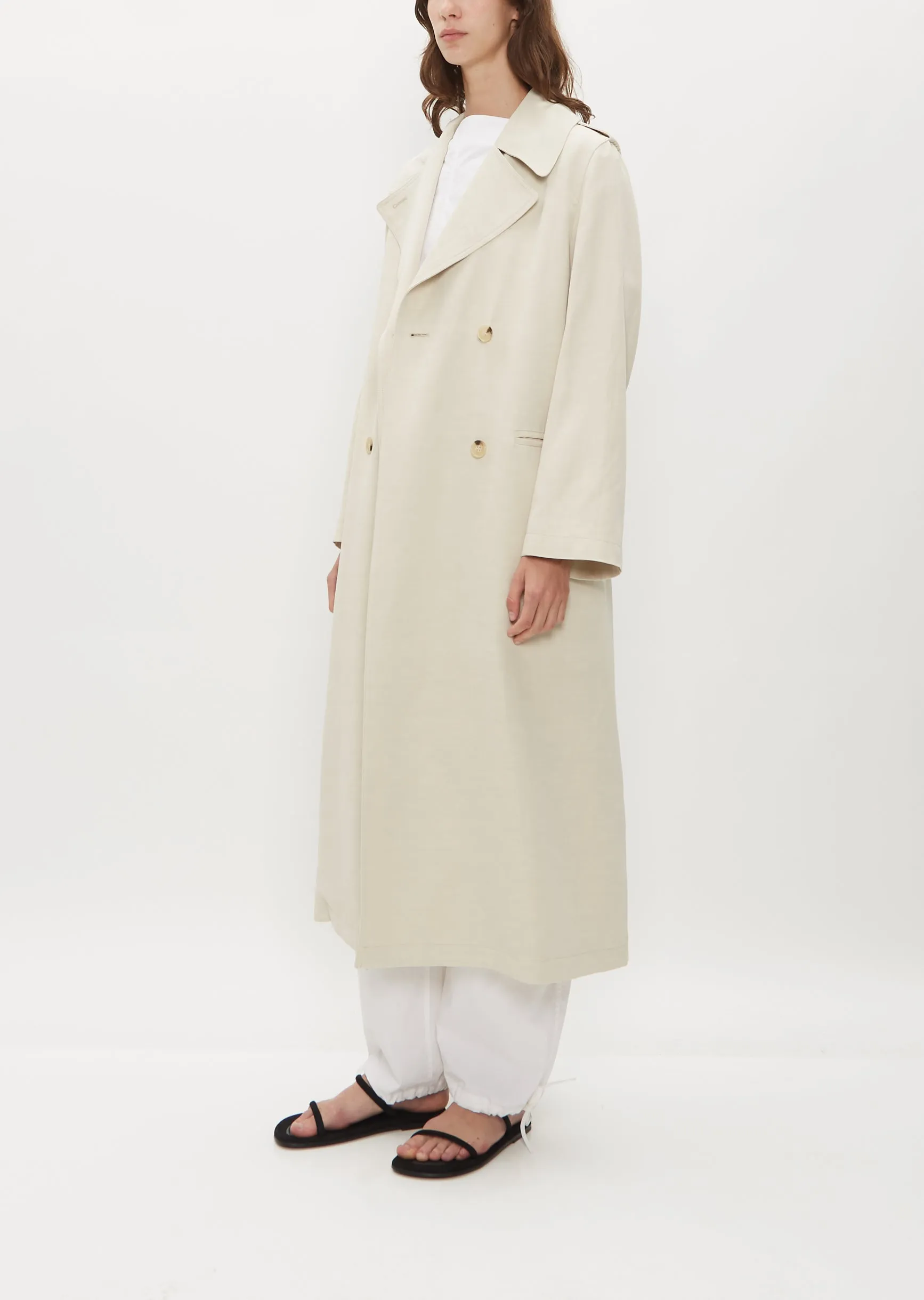 Fluid Trench Coat