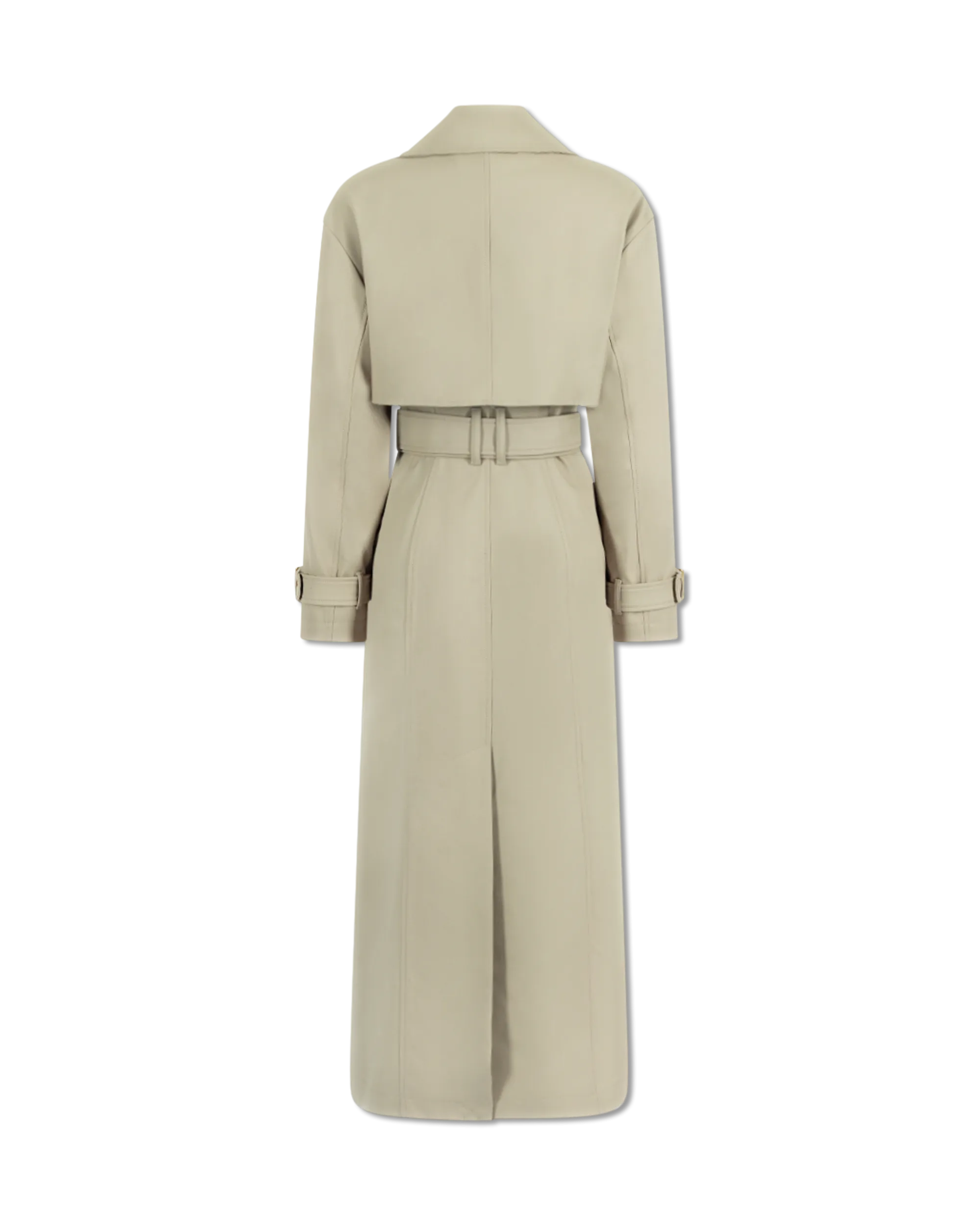 Gabardine Trench Coat