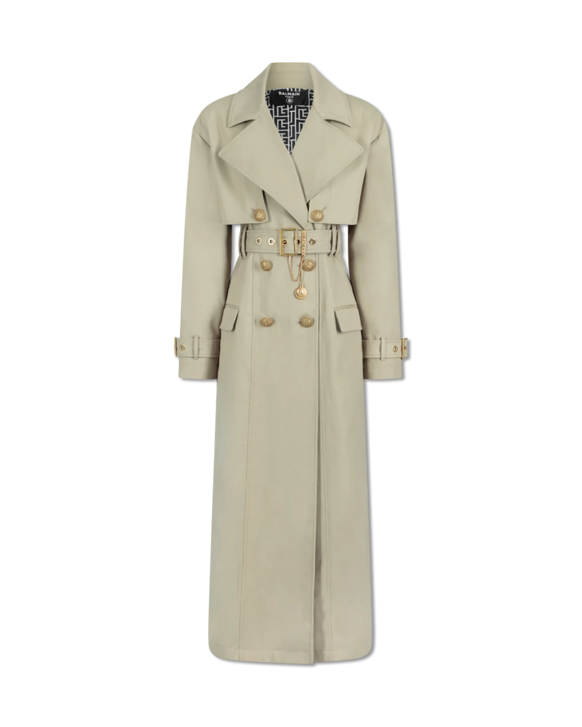 Gabardine Trench Coat