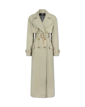 Gabardine Trench Coat