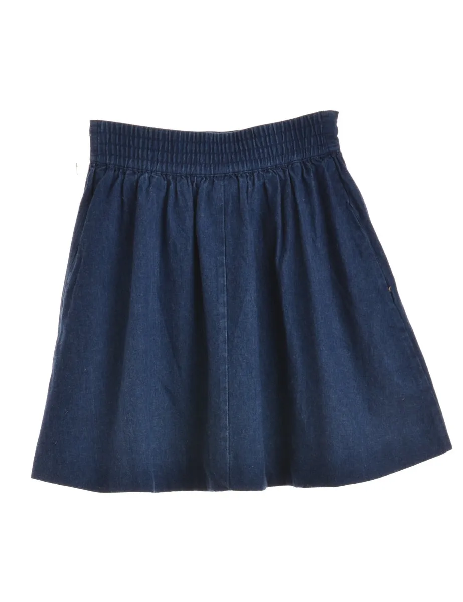 Indigo Denim Skirt