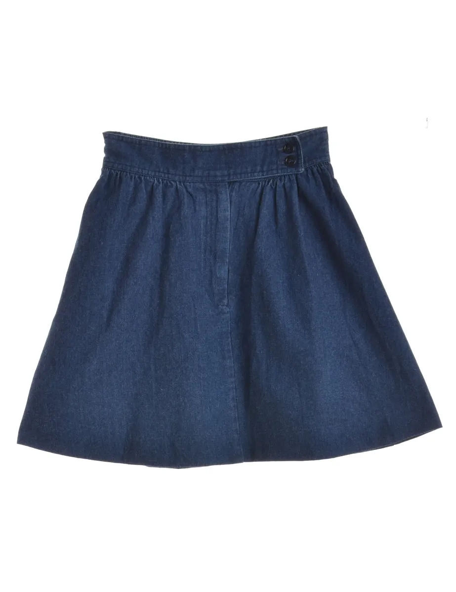 Indigo Denim Skirt