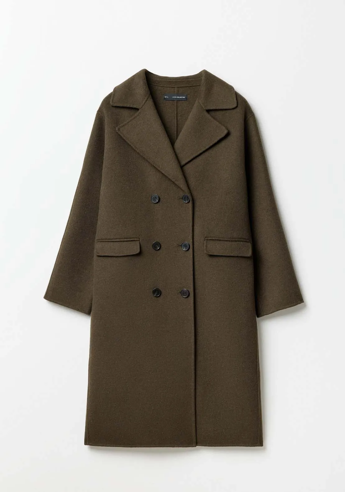 Khaki Handmade Coat - Khaki