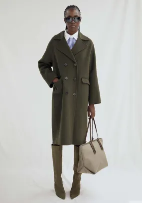 Khaki Handmade Coat - Khaki