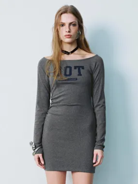 Long Sleeve Skinny-Fit Dresses