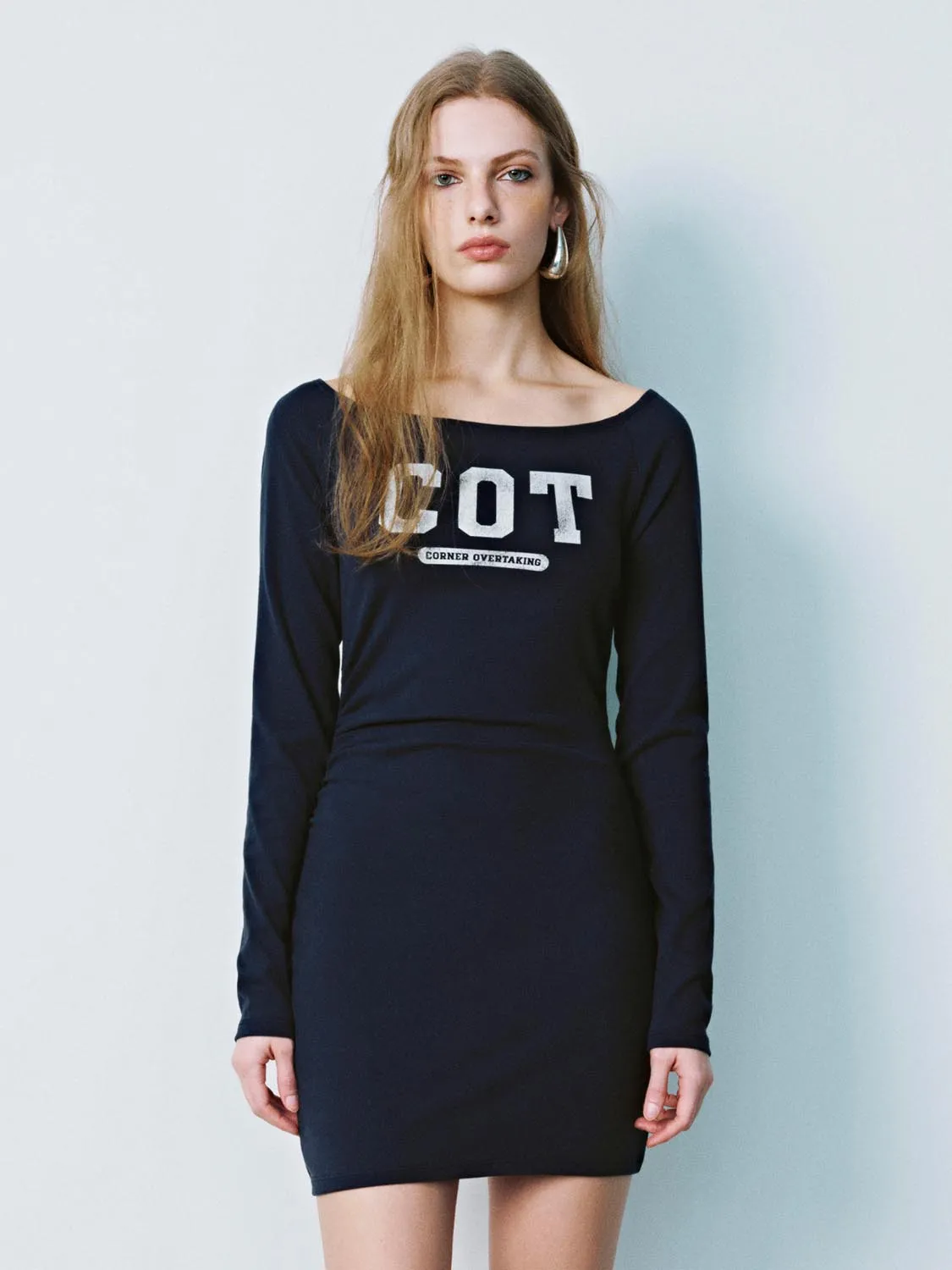 Long Sleeve Skinny-Fit Dresses