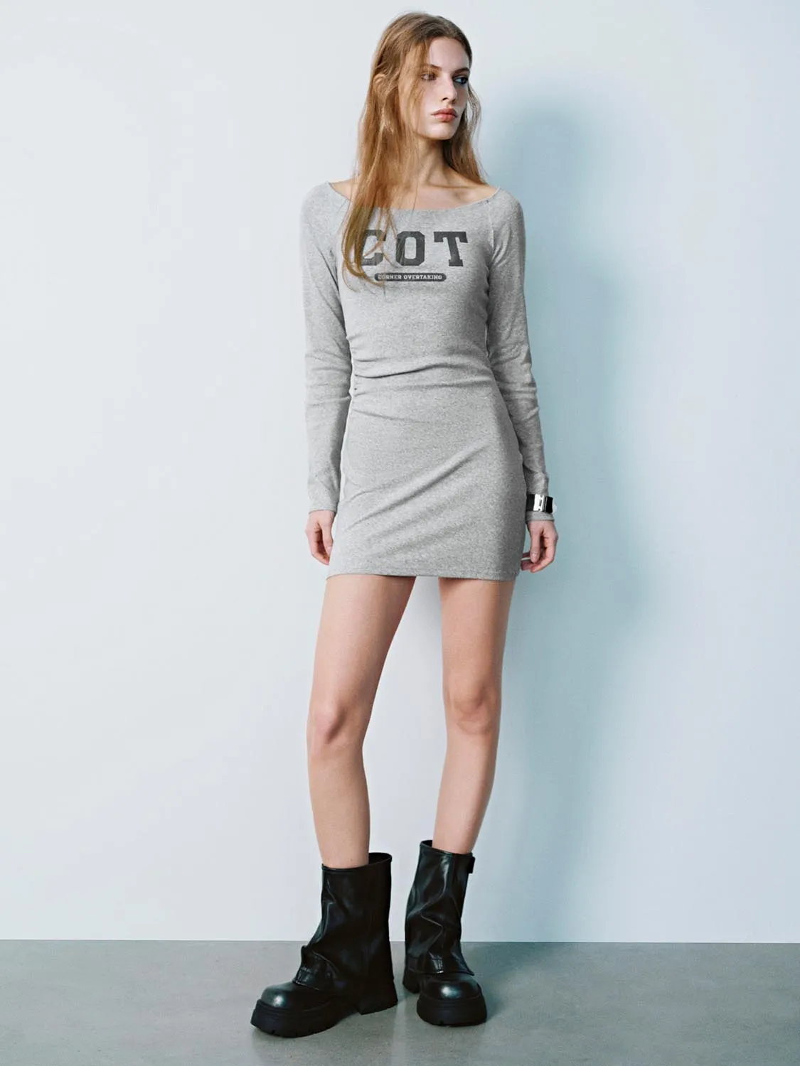 Long Sleeve Skinny-Fit Dresses