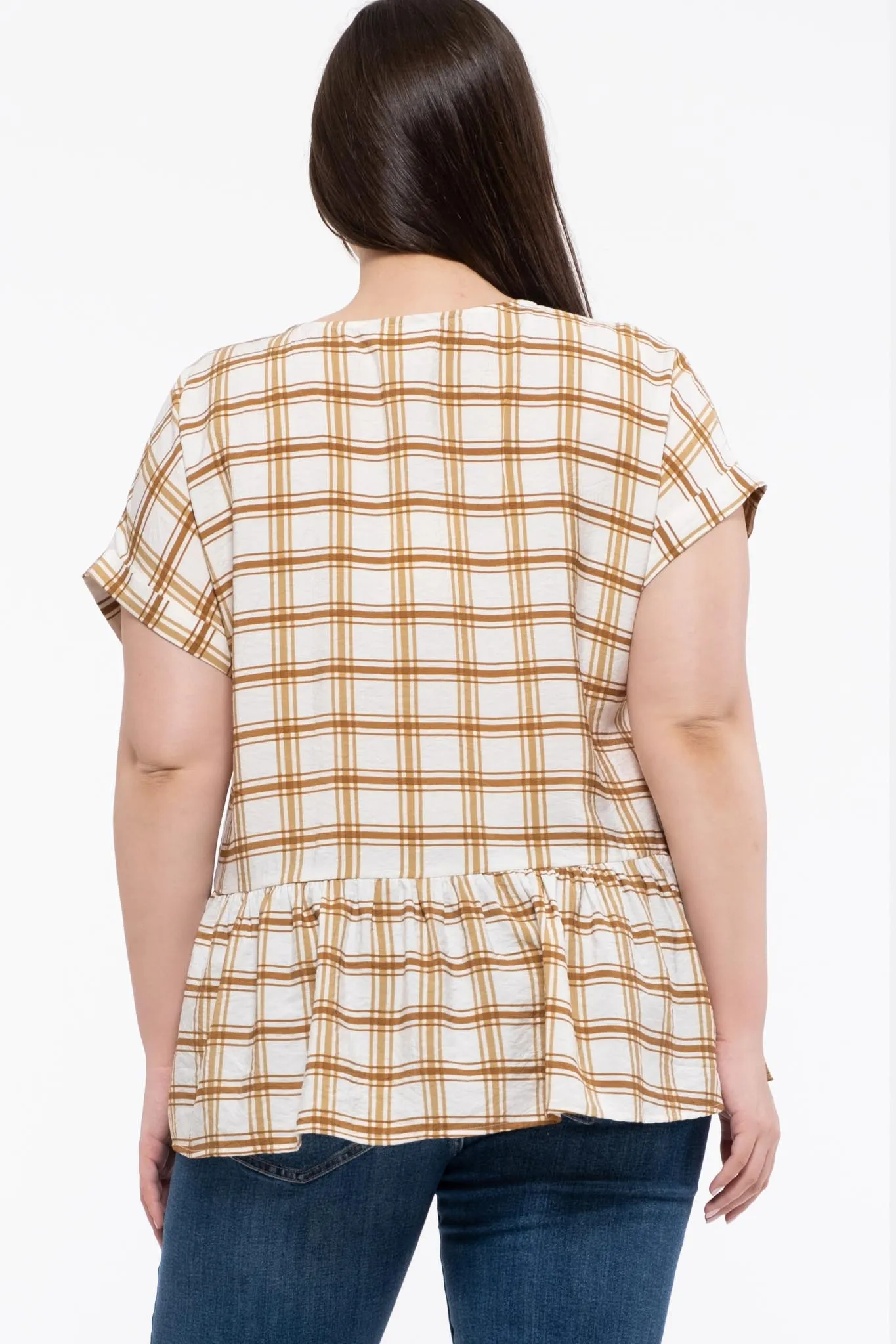 PLUS GRID BUTTON UP TOP