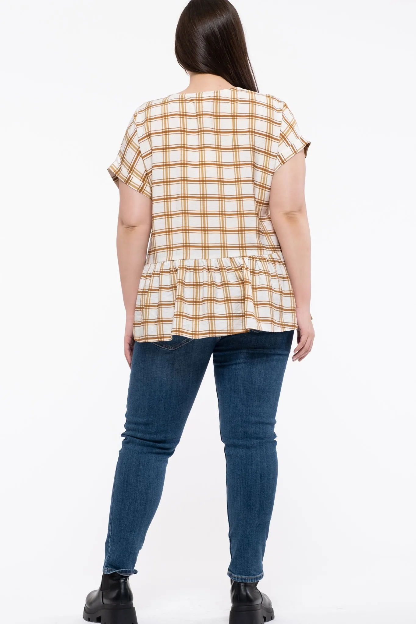 PLUS GRID BUTTON UP TOP