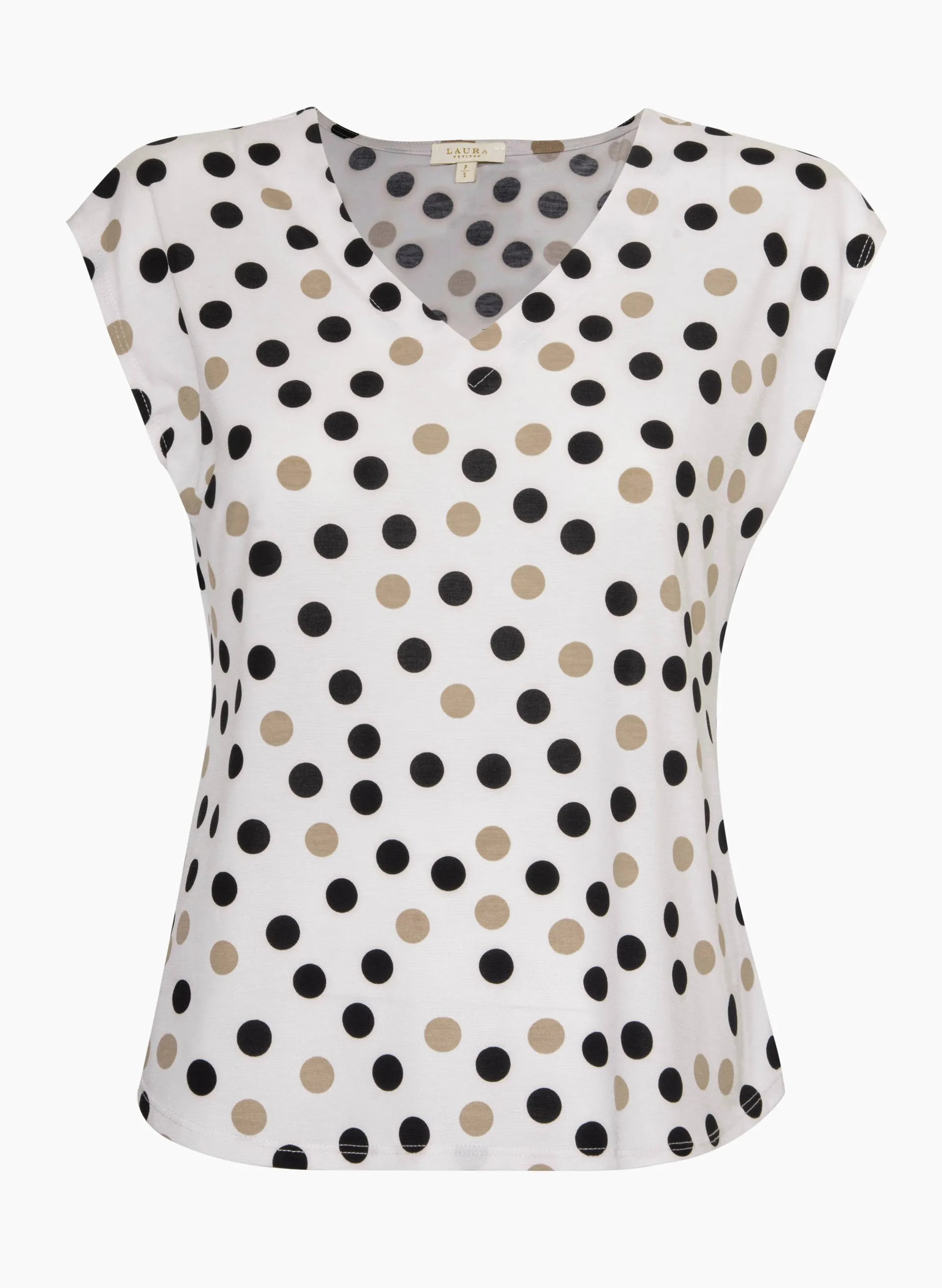 Polka Dot Print Top