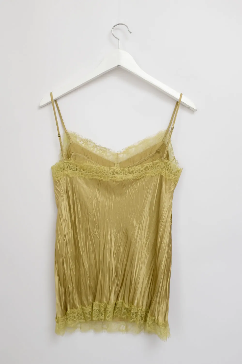 PURE SILK SATIN LAUREL CAMISOLE