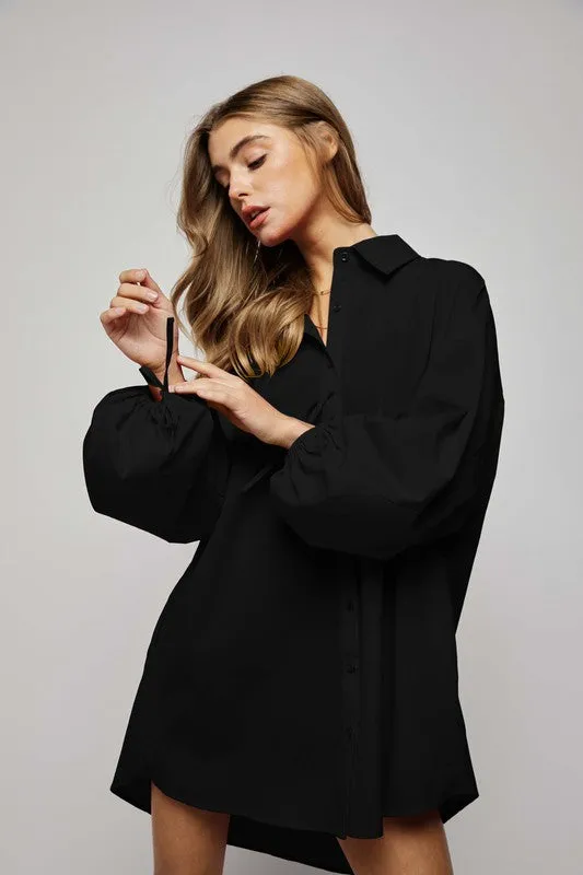 REGULAR FIT SHIRT DRESS