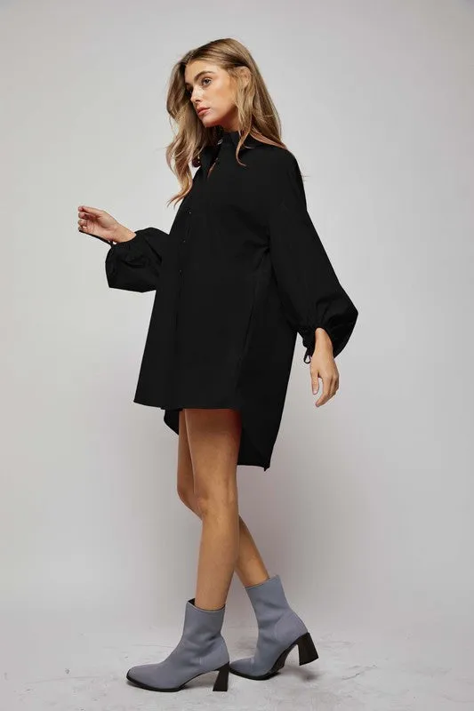 REGULAR FIT SHIRT DRESS