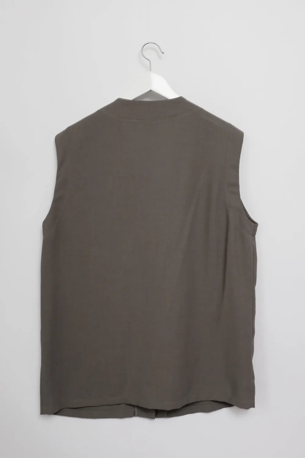 RELAX GREY BROWN VINTAGE VEST