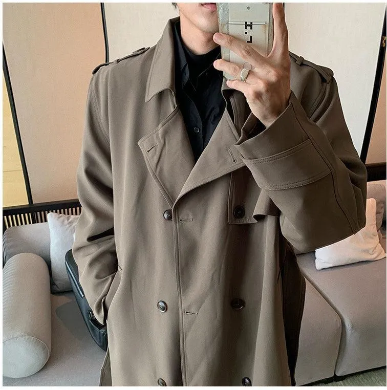 Suit Double-breasted Trench Coat