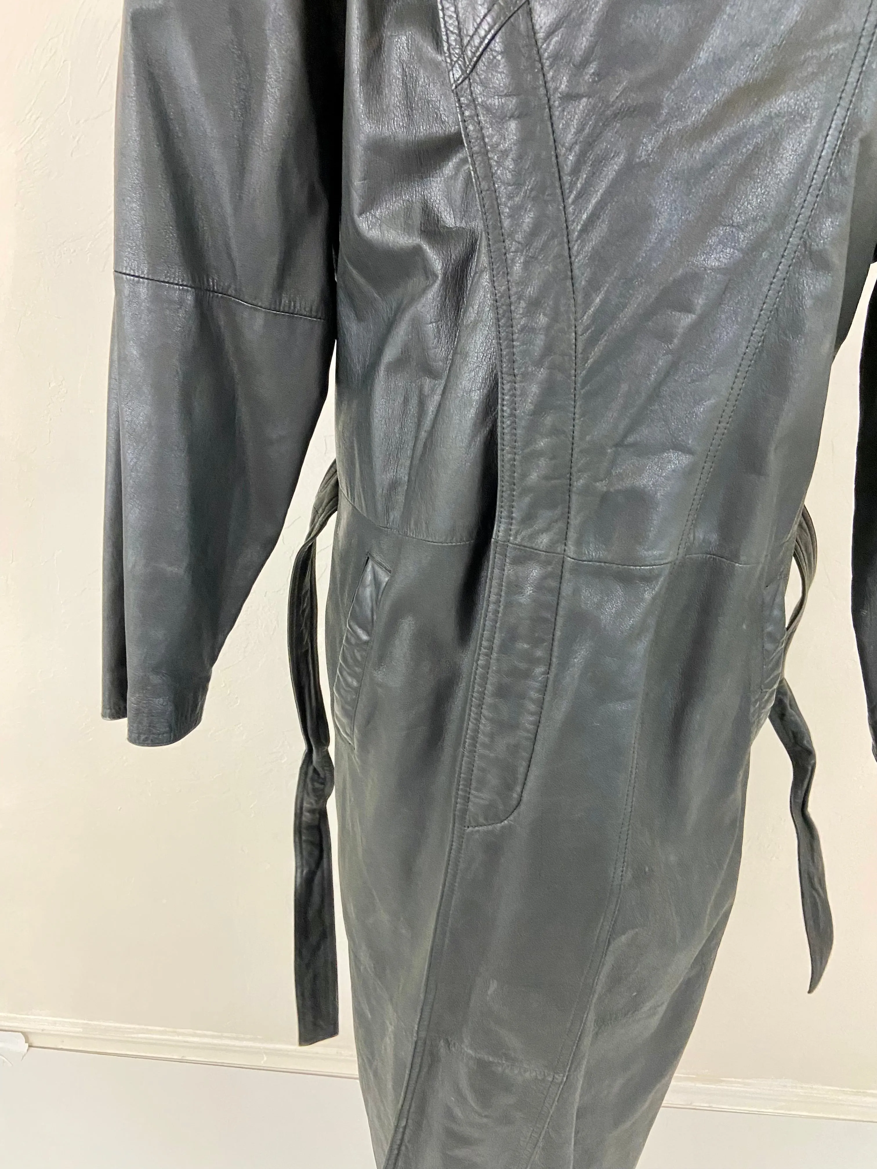 Vintage IOU Leather Collection
Trench Coat