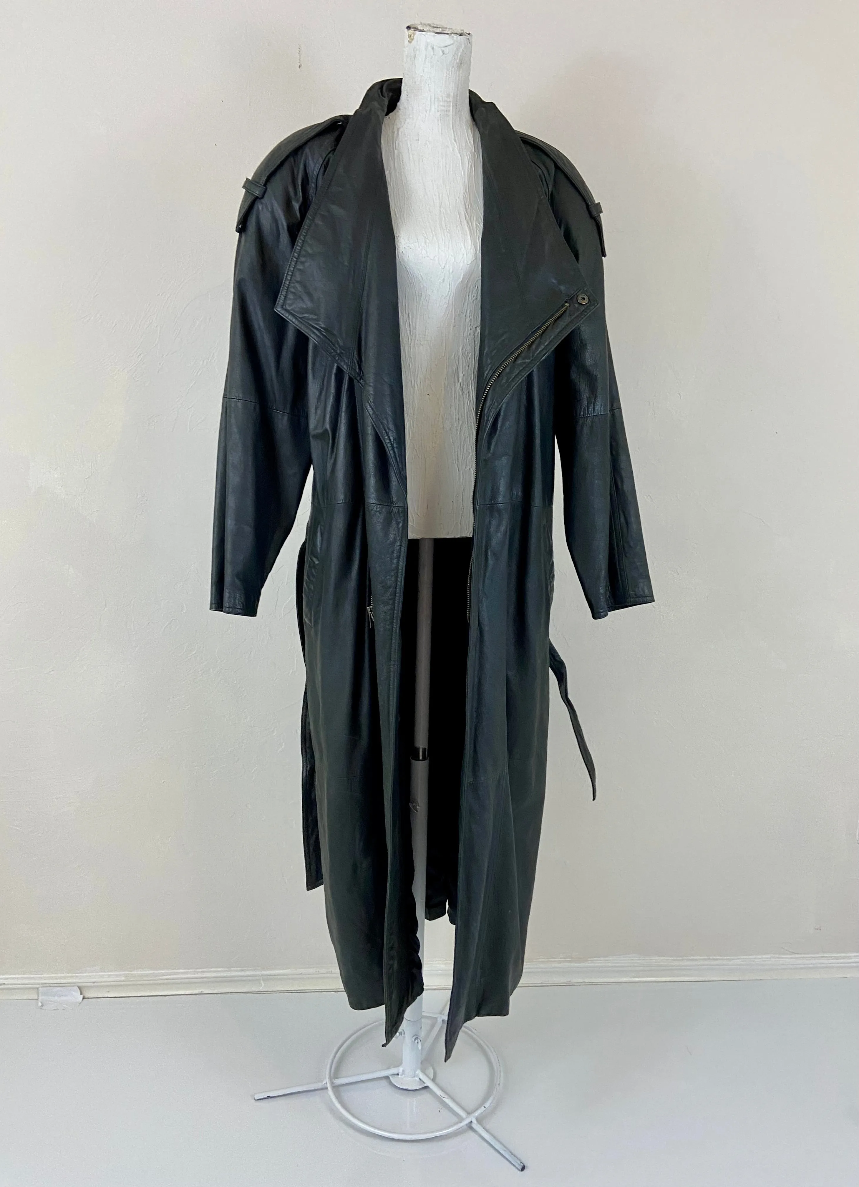 Vintage IOU Leather Collection
Trench Coat