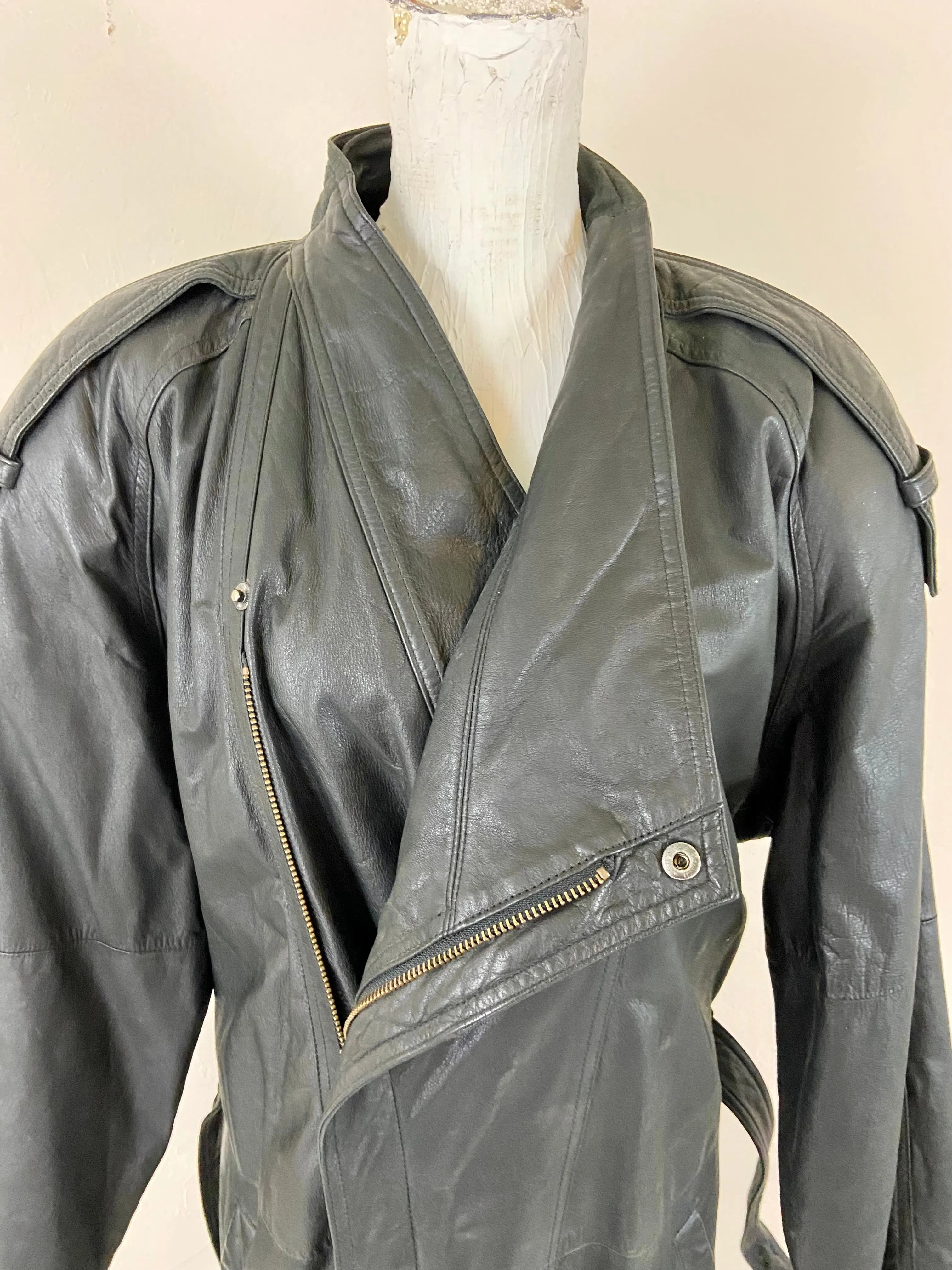 Vintage IOU Leather Collection
Trench Coat