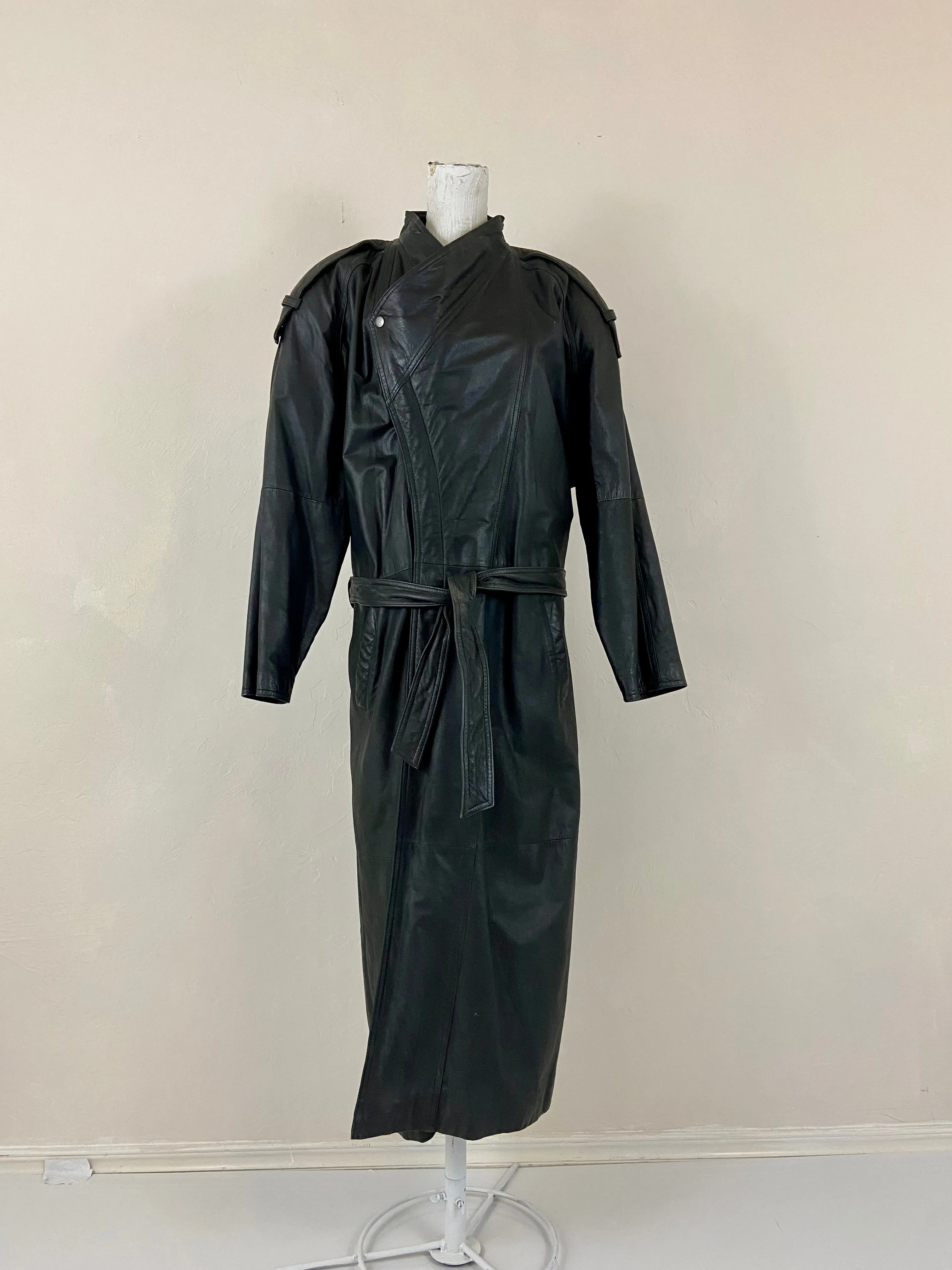 Vintage IOU Leather Collection
Trench Coat