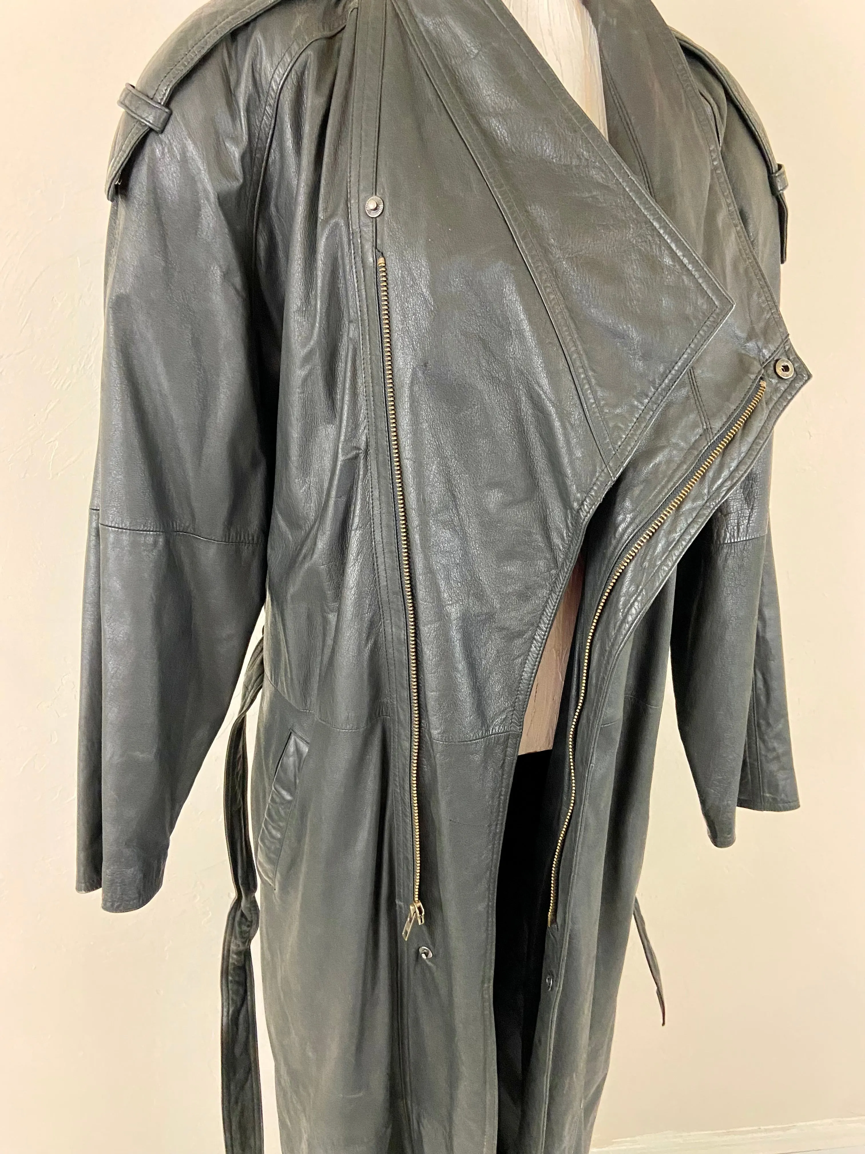 Vintage IOU Leather Collection
Trench Coat