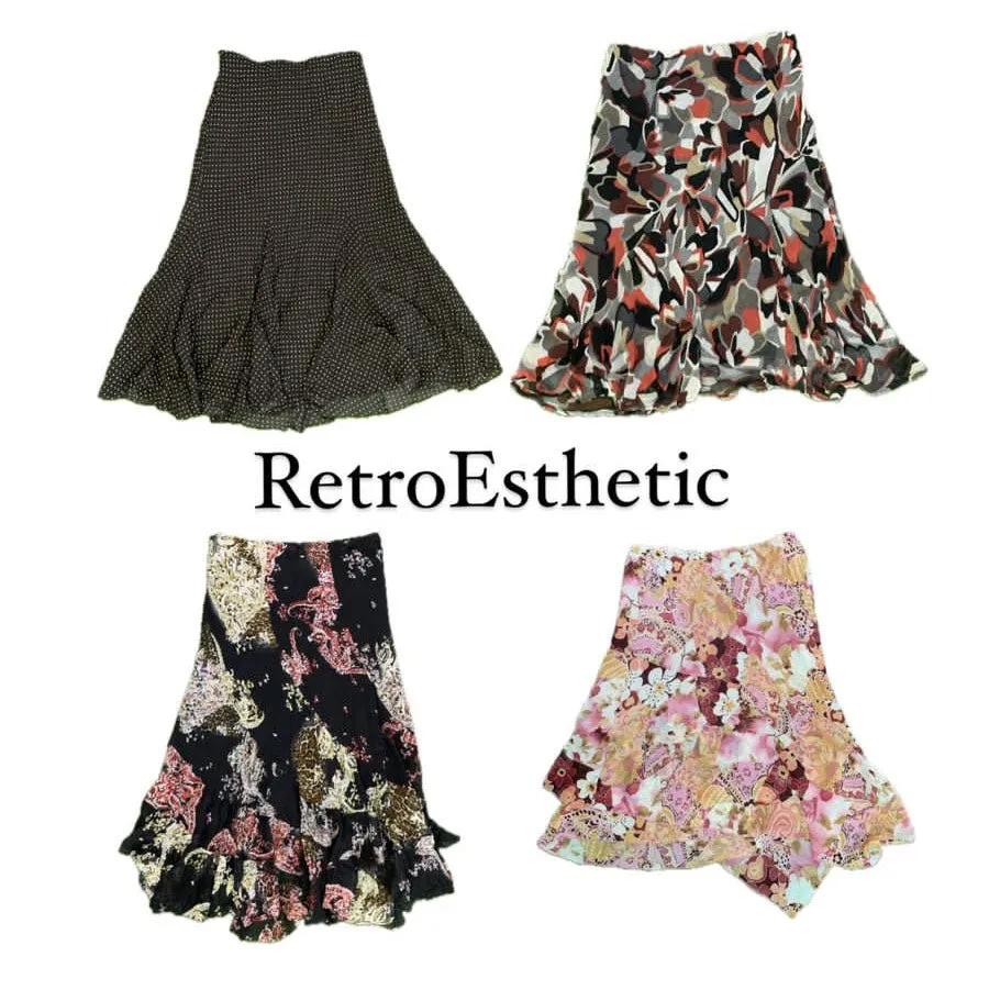 Y2K Printed Skirts (DR-070)